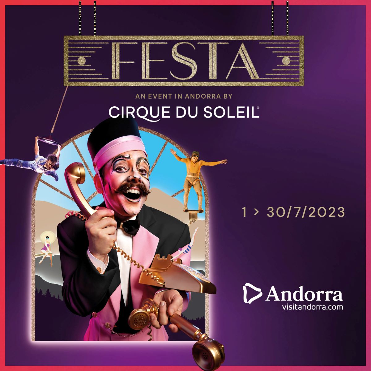 Cirque du Soleil has landed in Andorra for the summer season